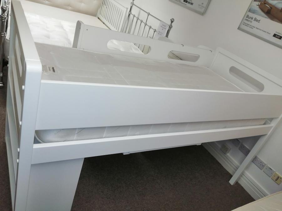 The Artisan Bed Company White Metro Midsleeper Cabin Bed