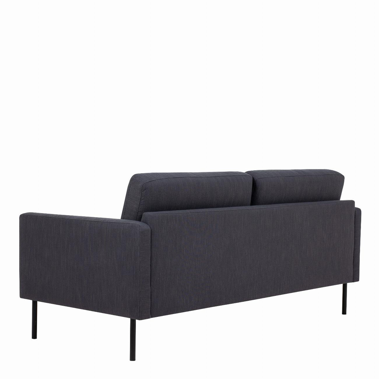 Larvik 2.5 Seater Sofa -  Antracit, Black Legs