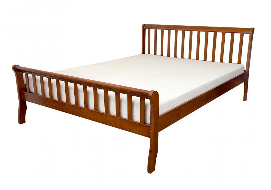 The Artisan Bed Company Milan Dark Oak Finish Wooden Bed