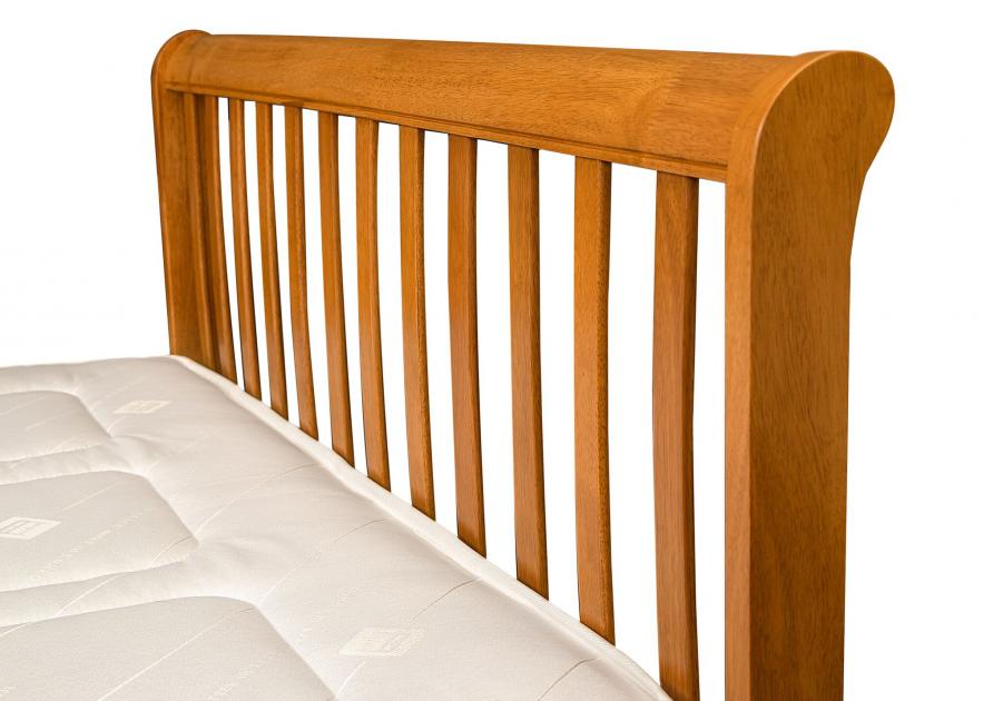 The Artisan Bed Company Milan Oak Finish Wooden Bed