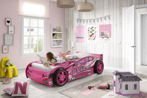 The Artisan Bed Company Girl Racer Pink Car Bed
