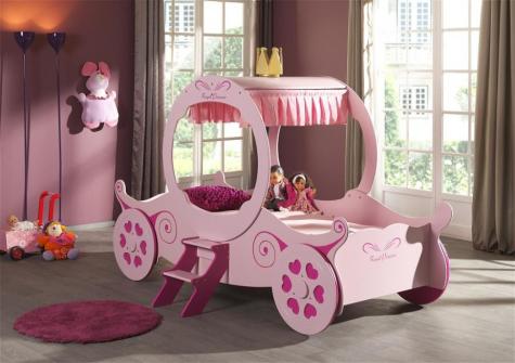 The Artisan Bed Company Pink Princess Carriage Bed